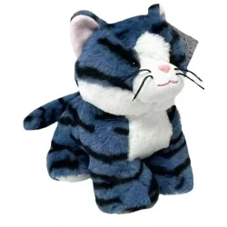 MASKOTKA KOTEK KACPEREK GRANATOWY W PASKI 25CM TULILO 3+