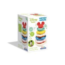 SORTER KOLOROWA WIEŻA MICKEY MOUSE CLEMENTONI DISNEY BABY – ZABAWKA EDUKACYJNA DLA NIEMOWLĄT 6–36M