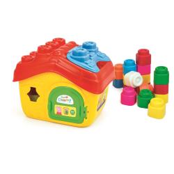 KLOCKI CLEMMY CLEMENTONI DOMEK ŚWINKA PEPPA – ZESTAW DLA MALUCHÓW 18M+