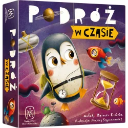 PODRÓŻ W CZASIE GRA PLANSZOWA 4+