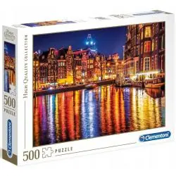 PUZZLE AMSTERDAM 500 ELEMENTÓW CLEMENTONI PREMIUM HIGH QUALITY COLLECTION 10+