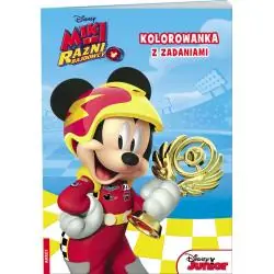 DISNEY MIKI I RAŹNI RAJDOWCY. KOLOROWANKA Z ZADANIAMI