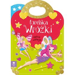TOREBKA WRÓŻKI. KOLOROWANKA Z NAKLEJKAMI