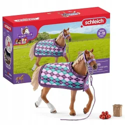 FIGURKA KLACZ RASY ANGIELSKIEJ Z DERKĄ SCHLEICH 5+