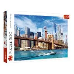 PUZZLE WIDOK NA NOWY JORK 500 ELEMENTÓW TREFL 11+