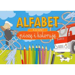 ALFABET. KIM BĘDĘ? PISZĘ I KOLORUJĘ