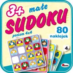 MAŁE SUDOKU. KSIĄŻECZKA Z NAKLEJKAMI 3+