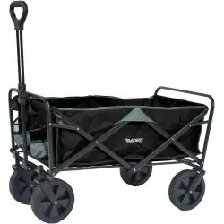 MUWO SKŁADANY WÓZEK TRANSPORTOWY 100L 110KG CZARNY