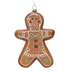 BOMBKA CHOINKOWA PIERNIKOWY LUDZIK 15 CM