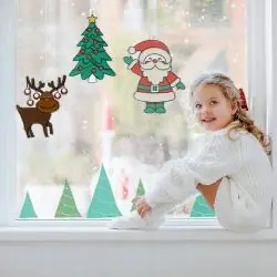 ZESTAW BOMBKA DO MALOWANIA CHOINKA + FARBY DO DEKORACJI 5+