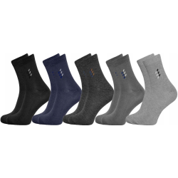 SKARPETY MĘSKIE BAWEŁNIANE WYSOKIE ROZMIAR 40–42 5 PAR