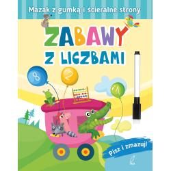 ZABAWY Z LICZBAMI PISZ I ZMAZUJ - Wilga