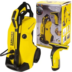 KARCHER ZESTAW SPRZĄTAJĄCY Z MYJKĄ CIŚNIENIOWĄ I MYJKĄ DO OKIEN DLA DZIECI SMOBY 3+