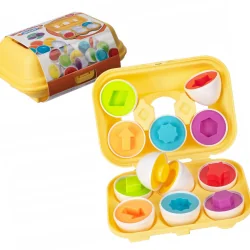 JAJKA EDUKACYJNE DO NAUKI KSZTAŁTÓW NORIMPEX 3+