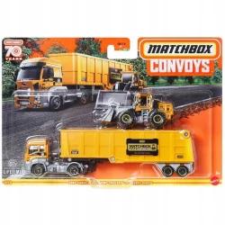 CIĘŻARÓWKA FORD CARGO Z ŁADOWARKĄ QUARRY KING MATTEL 3+