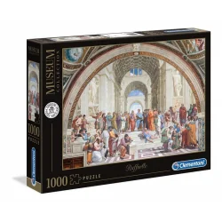 RAFFAELLO SZKOŁA ATEŃSKA PUZZLE 1000 ELEMENTÓW CLEMENTONI 12+