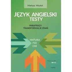 PARAFRAZY - TRANSFORMACJE ZDAŃ. JĘZYK ANGIELSKI TESTY