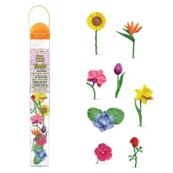 KWIATY ZESTAW 8 FIGUREK W TUBIE 3+