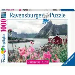 PUZZLE SKANDYNAWSKI DOMEK 1000 ELEMENTÓW RAVENSBURGER 11+