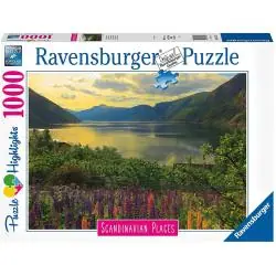 PUZZLE SKANDYNAWSKI KRAJOBRAZ 1000 ELEMENTÓW RAVENBURGER 11+