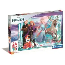 PUZZLE MAXI SUPERCOLOR FROZEN 24 ELEMENTÓW CLEMENTONI 3+