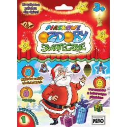 PIASKOWE OZDOBY ŚWIĄTECZNE PAKIET NR 1