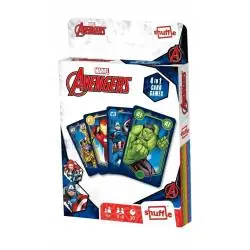 AVENGERS 4W1 GRA KARCIANA CARTAMUNDI 4+