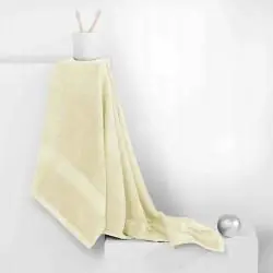 RĘCZNIK BAWEŁNIANY KREMOWY 70 X 140 CM DECOKING