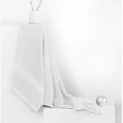 RĘCZNIK BAWEŁNIANY BIAŁY 70 X 140 CM DECOKING