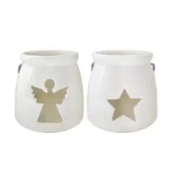 LAMPION CERAMICZNY MAŁY