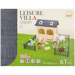 DOMEK DO SKŁADANIA 61 ELEMENTÓW STAJNIA MEGA CREATIVE 3+