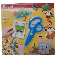 WYCINANKI DLA DZIECI. ZESTAW KREATYWNY KAYET