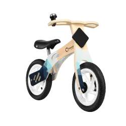 LEKKI ROWEREK BIEGOWY DREWNIANY Z REGULACJĄ LIONELO WILLY AIR INDYGO 2+