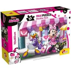 PUZZLE DWUSTRONNE 35 ELEMENTÓW SUPER MAXI MINNIE LISCIANI DLA DZIECI 3+