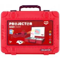 PROJEKTOR EDUKACYJNY Z WALIZKĄ I AKCESORIAMI MEGA CREATIVE 3+