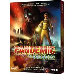 DODATEK DO GRY PLANSZOWEJ PANDEMIC NA KRAWĘDZI REBEL 10+