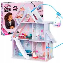 L.O.L. SURPRISE! O.M.G. WINTER COTTAGE DREWNIANY DOMEK DLA LALEK + 45 AKCESORIÓW