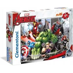 PUZZLE MAXI MARVEL AVENGERS 104 ELEMENTY CLEMENTONI 6+