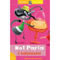 KOT PAPLA I BABECZKA. CZYTAMY BEZ MAMY. POZIOM 1