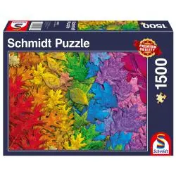 PUZZLE KOLOROWE LIŚCIE 1500 ELEMENTÓW SCHMIDT 12+