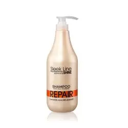 STAPIZ REPAIR SLEEK LINE SZAMPON PROFESJONALNY DO WŁOSÓW PO KOLORYZACJI 1000 ML