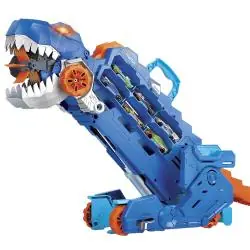 HOT WHEELS MEGA TRANSPORTER PRZEKSZTAŁCAJĄCY SIĘ W T-REXA 4+