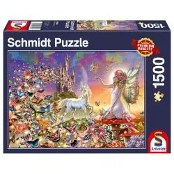 PUZZLE BAŚNIOWA KRAINA 1500 ELEMENTÓW SCHMIDT 12+