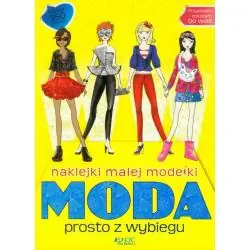 NAKLEJKI MAŁEJ MODELKI. MODA PROSTO Z WYBIEGU