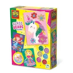 OBRAZKI DO OZDABIANIA KORALIKAMI ZESTAW KREATYWNY SES CREATIVE 6++