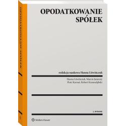 OPODATKOWANIE SPÓŁEK