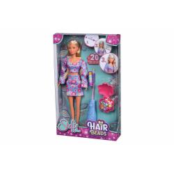 STEFFI LOVE MODNA LALKA 29 CM ZAPLATACZ I 20 KORALIKÓW 3+