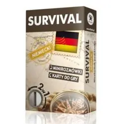 SURVIVAL JĘZYK NIEMIECKI MINIROZMÓWKI + KARTY DO GRY