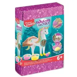 MASA PLASTYCZNA FABRYKA JEDNOROŻCÓW CREATIV ZESTAW KREATYWNY 6+