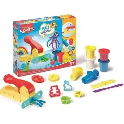 ZESTAW MASA PLASTYCZNA DLA DZIECI MAPED CREATIV PRASA FOREMKI 3+